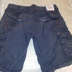 Affliction Black Shorts size 32